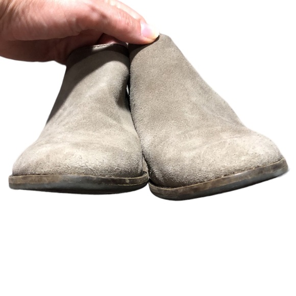 LUCKY BRAND | Women’s Taupe Faithly Suede Almond Toe Ankle Boot Booties size 8 - Picture 5 of 12